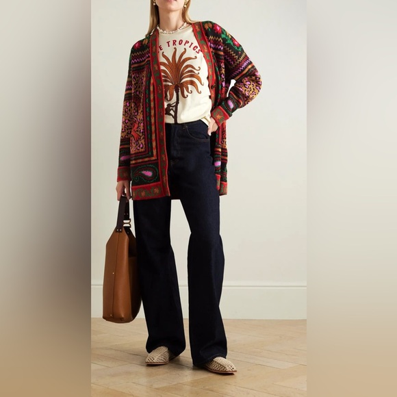 FARM Rio Multicolor Patterned Cardigan - Picture 3 of 4